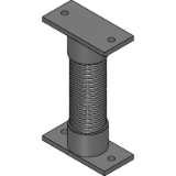 Helical spring for quick-opening bracket - Robotrax